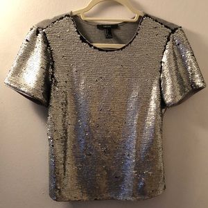 Forever 21 sequin tee